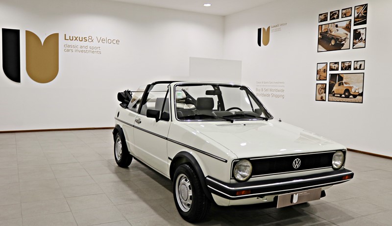 1981 VW Golf Cabriolet GLi  1.6 110HP - 102.300Kms